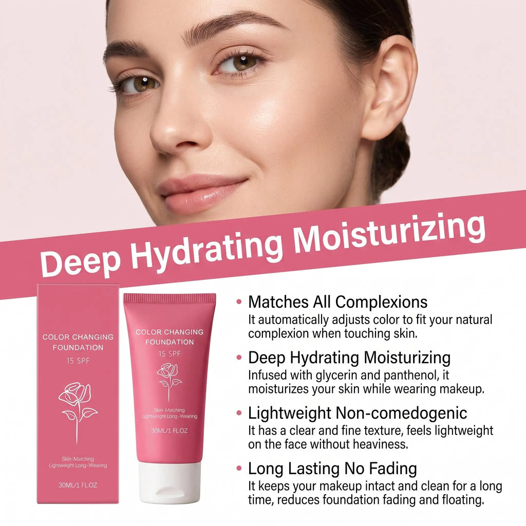Base Coreana Mágica – Ajuste Automático de Tono de Piel 30g
