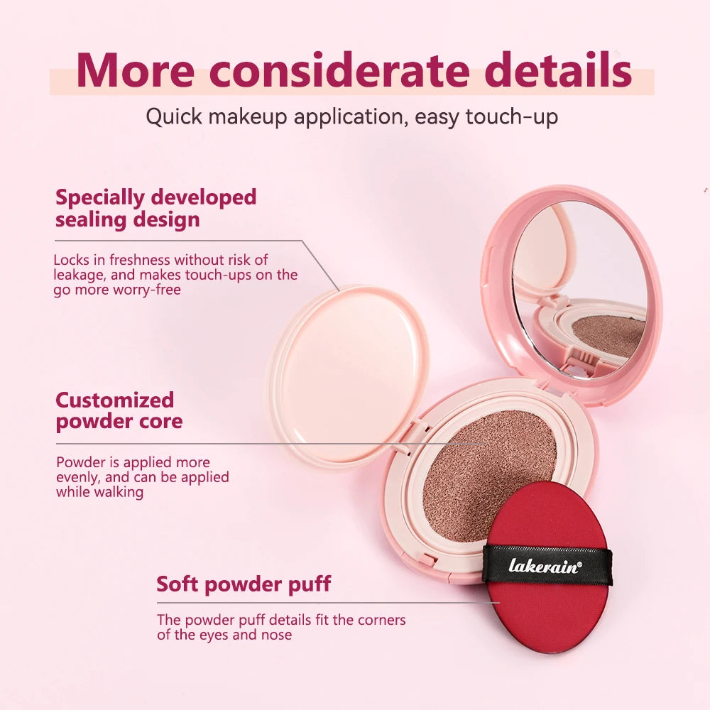 Korean Makeup Clear Soft Cushion Foundation Fit Full Coverage Waterproof Long-lasting Concealer Long-lasting Makeup