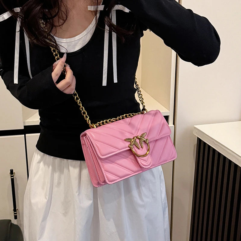 Bolsa Crossbody de Lona Moderna – Bandolera Casual con Correa Ajustable