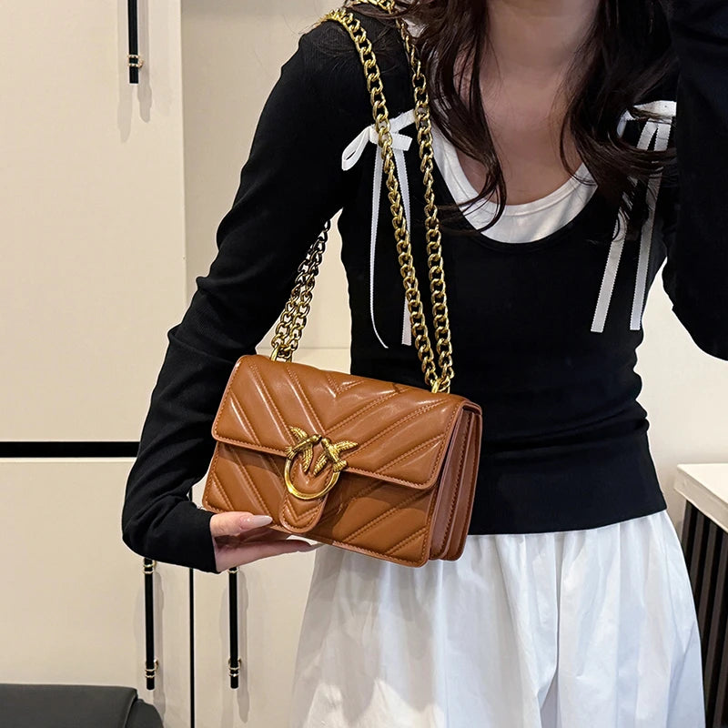 Bolsa Crossbody de Lona Moderna – Bandolera Casual con Correa Ajustable