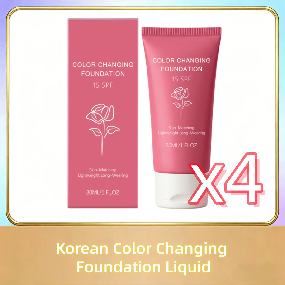 Base Coreana Mágica – Ajuste Automático de Tono de Piel 30g