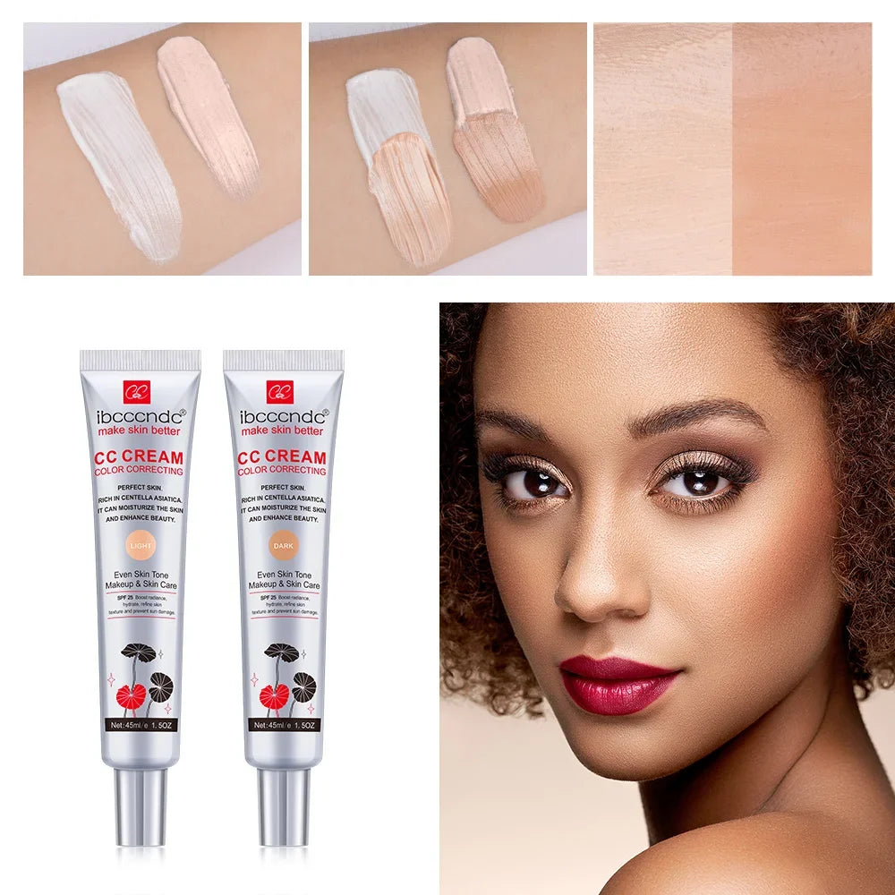 CC Cream Coreana con Centella Asiática 45ml – Cobertura Natural y Luminosa
