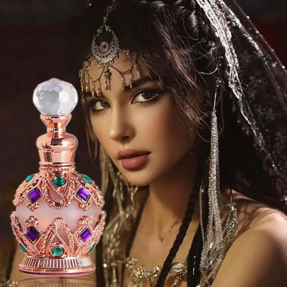 Perfume Árabe para Mujer – Bouquet Floral con Rosa, Jazmín y Vainilla