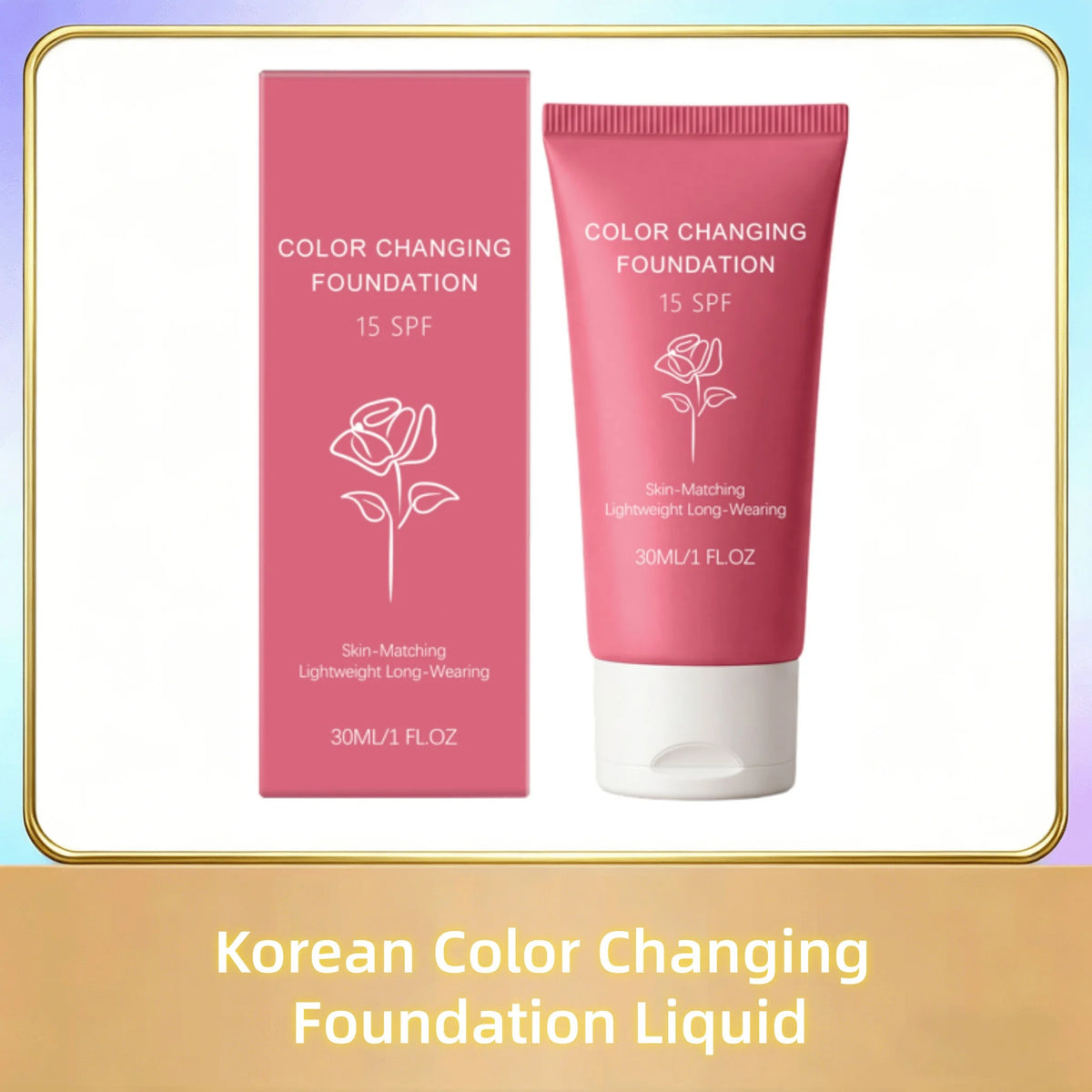 Base Coreana Mágica – Ajuste Automático de Tono de Piel 30g