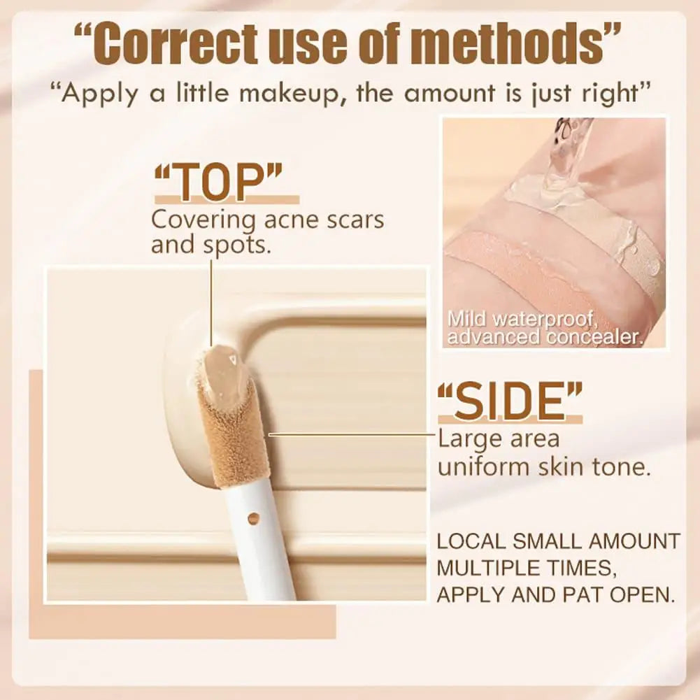Corrector Coreano Matte 8ml – Alta Cobertura, Resistente al Agua