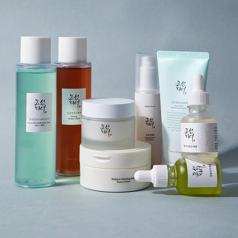 Rutina Skincare Beauty of Joseon – Limpiador, Tóner, Esencia y Protector SPF50+