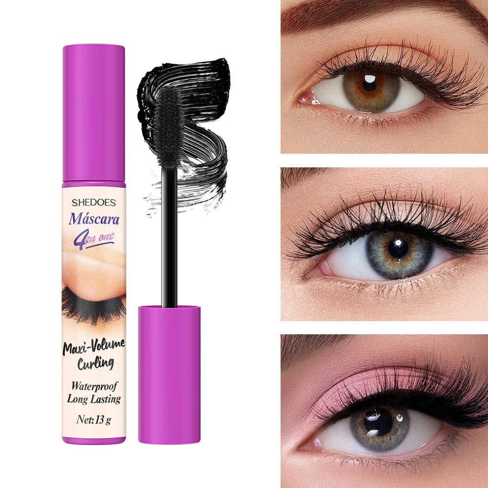 Máscara 4D Fantasy – Larga Duración, Rizadora, Voluminizadora y Waterproof