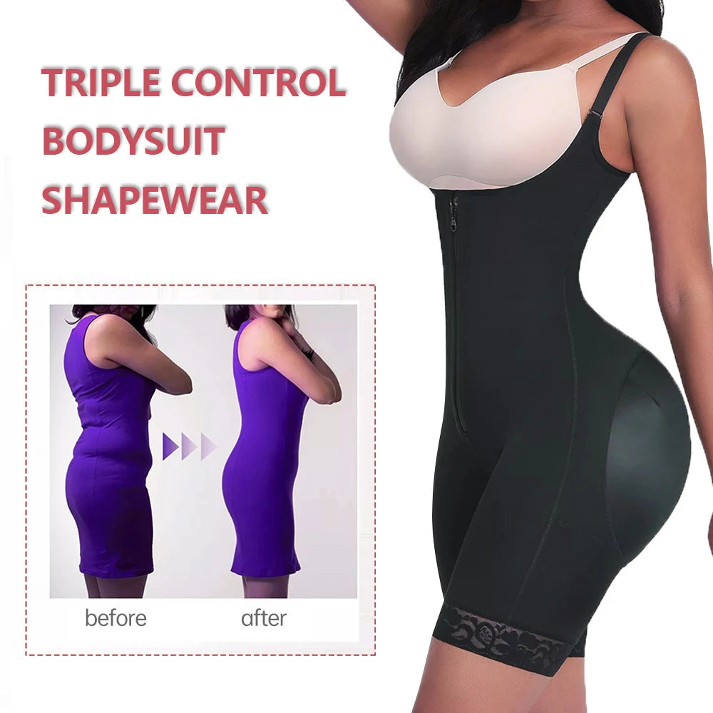 Fajas Colombianas Originales Shapewear High Compression Reducing and Shaping Girdles Women Butt Lifter Body Shaper Colombianas