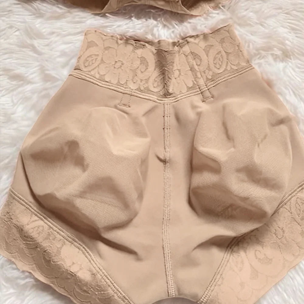 Fajas Colombiana Girdles Body Shaper Compression Waist Trainer BBL Post Op Low-waisted, seamless belly and hip-lifting shorts